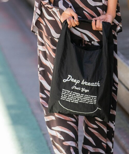 URBAN RESEARCH Sonny Label（アーバンリサーチサニーレーベル）の「Sayaka Shibuki Bag（その他雑貨・レディース・ホワイト/ブラック/ベージュ・one）」の7枚目の写真