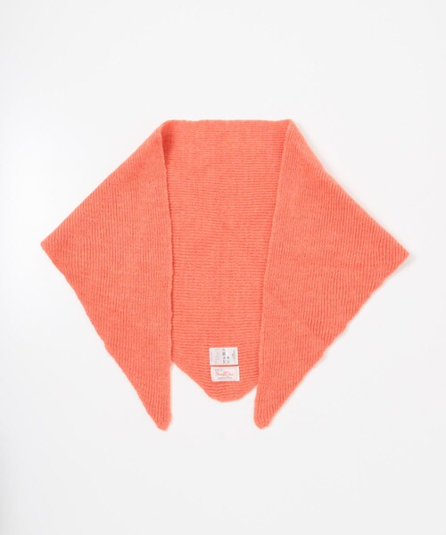 URBAN RESEARCH（アーバンリサーチ）の「YOUNG&OLSEN The DRYGOODS STORE　MIX WOOL TRIANGLE SCARF（バンダナ/スカーフ・メンズ・BLACK/TAUPE MIX/PINK MIX・FREE）」の3枚目の写真