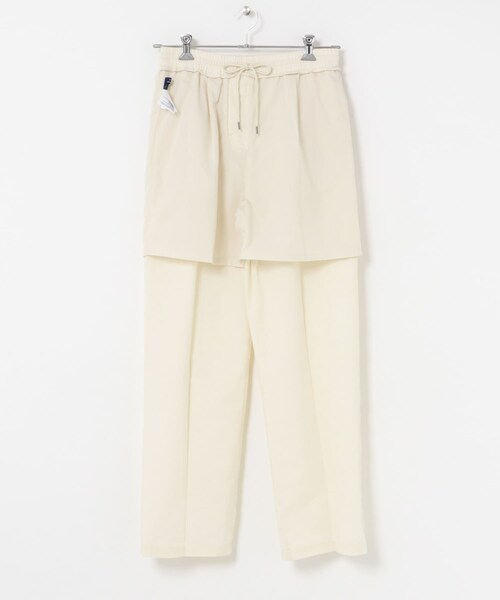 ITEMS URBANRESEARCH(アイテムズ アーバンリサーチ)の「リネンレーヨン ウエストイージー トラウザー(その他パンツ・メンズ・OFF WHITE/BLACK/MOCHA/D.BLUE・M/L)」の11枚目の写真