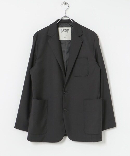 URBAN RESEARCH(アーバンリサーチ)の「ANOTHER OFFICE Santiago Sport Jacket(テーラードジャケット・メンズ・H/GRAY/BLACK/CHARCOAL・1/2/3)」の9枚目の写真
