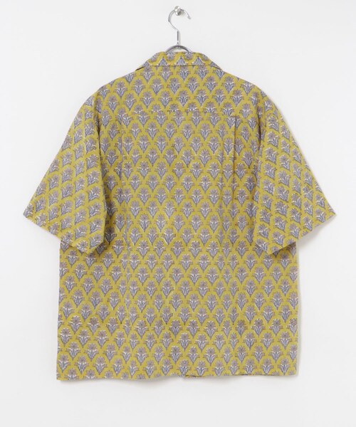 URBAN RESEARCH（アーバンリサーチ）の「COUTURE D’ADAME　Block Print Summerwear（シャツ/ブラウス・メンズ・Mustard・40/42）」の9枚目の写真