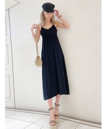 GYDA | BACK OPEN ロングキャミワンピース(ワンピース)
