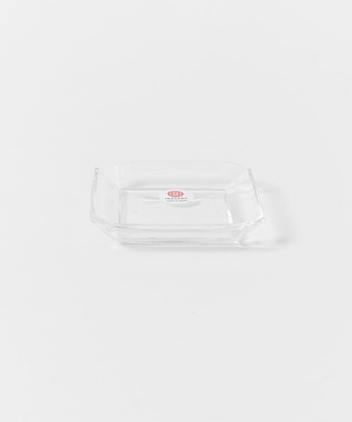 URBAN RESEARCH DOORS(アーバンリサーチドアーズ)の「岩澤硝子 江戸前醤油皿 角(食器・メンズ・Clear・-)」の9枚目の写真