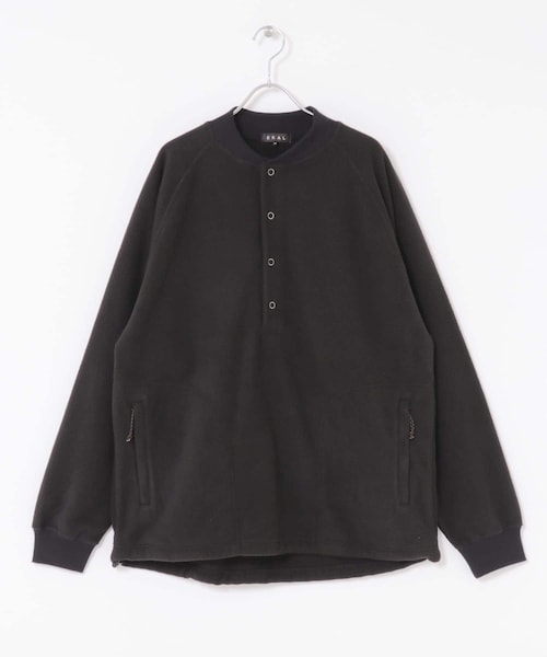 EKAL（エカル）の「『UR TECH』 フリースプルオーバー（Tシャツ/カットソー・メンズ・グレージュ/オレンジ/ブラック・M/L）」の16枚目の写真