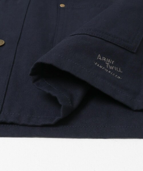 URBAN RESEARCH Sonny Label（アーバンリサーチサニーレーベル）の「ARMY TWILL　Duck Logger Jacket（カバーオール・メンズ・NAVY/KHAKI/BLACK・M/L）」の19枚目の写真
