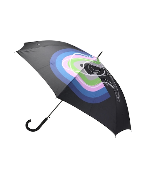 UN3D.（アンスリード）の「STRATUM PRINT UMBRELLA（長傘・レディース・ホワイト/ブラック・F）」の2枚目の写真