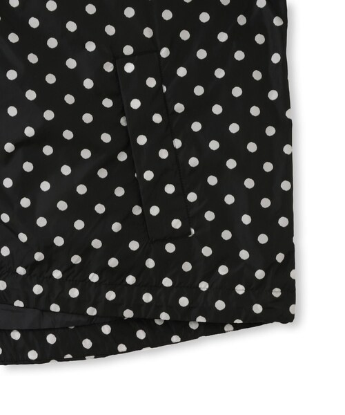 ADAM ET ROPE'(アダムエロペ)の「【J'aDoRe限定】【GANNI(ガニー)】Flyweight nylon jacket printed(ナイロンジャケット・レディース・ブラック・1)」の8枚目の写真