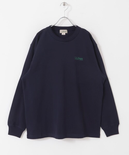 URBAN RESEARCH DOORS（アーバンリサーチドアーズ）の「L.L.Bean JAPAN EDITION　Union Long-Sleeve T-shirts（Tシャツ/カットソー・メンズ・White/Birch/Navy/Ocean/T Charcoal・M/L/XL）」の19枚目の写真