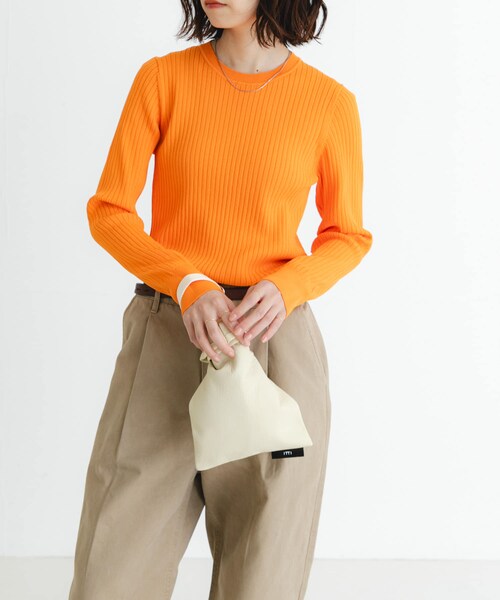 URBAN RESEARCH(アーバンリサーチ)の「ITTI ANNIE SMALL RICE BAG(ハンドバッグ・レディース・black/ivory・FREE)」の8枚目の写真