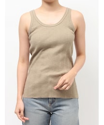 Ungrid | ランダムテレコタンクトップ(Tシャツ/カットソー)
