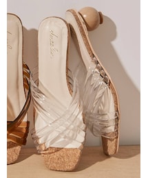 dazzlin | クリアチューブサークルヒールサンダル(サンダル)