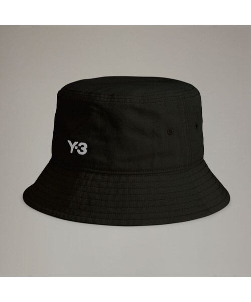 adidas（アディダス）の「Y-3 BUCKET HAT（アクセサリー・メンズ・ブラック/ブルー/グレー/グリーン/パープル/バーガンディ・OSFW(54-57cm)/OSFX(57-60cm)/OSFL(60-63cm)）」の4枚目の写真