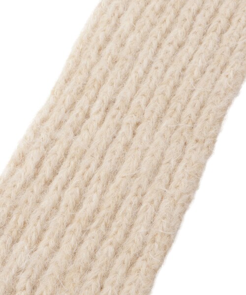 ROPE' PICNIC（ロペピクニック）の「スリムリブニットマフラー（マフラー・レディース・グレー/キナリ/ブルー・F）」の11枚目の写真
