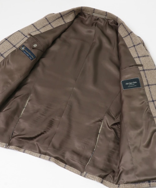 URBAN RESEARCH DOORS（アーバンリサーチドアーズ）の「LIFE STYLE TAILOR　FABIO JACKET（テーラードジャケット・メンズ・BEIGE-CH・44/46/48/50）」の4枚目の写真