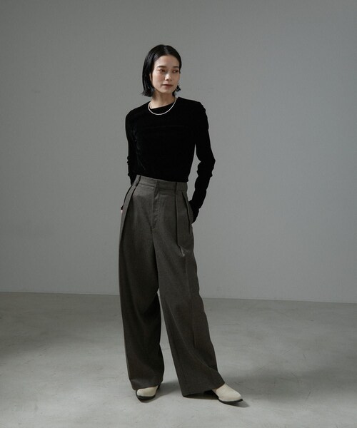 ADAM ET ROPE'（アダムエロペ）の「【J'aDoRe・店舗限定】【ERICKA NICOLAS BEGAY】ナバホパールネックレス3mm/45cm（ネックレス・レディース・シルバー・F）」の21枚目の写真