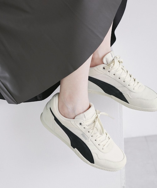 ROPE' PICNIC(ロペピクニック)の「【PUMA/プーマ】ベラドンナ ナイロンスニーカー(スニーカー・レディース・キナリ/ベージュ/ピンク・23.5/24.0/24.5)」の22枚目の写真