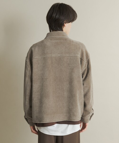 SENSE OF PLACE by URBAN RESEARCH(センスオブプレイスバイアーバンリサーチ)の「ヴィンテージツイルZIPブルゾン(ブルゾン・メンズ・BLACK/BROWN/PURPLE・M/L)」の15枚目の写真