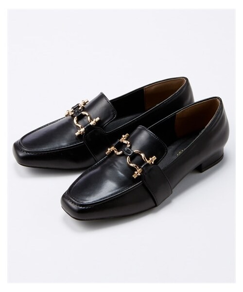 nissen（ニッセン）の「【ゆったり幅広】デザインビット付ローファーパンプス（低反発中敷）（ワイズ４Ｅ）（ローファー・メンズ・黒(スエード調)/グレージュ(スエード調)/ライム(イエロー系)(スエード調)/スモーキーブルー(スエード調)/ダークブラウン(スエード調)/黒(スムース)/コンビカラー/ネイビー×ホワイト/グレージュボア/キャメル×千鳥柄・M=23.0~23.5cm/4E/L=24.0~24.5cm/4E/LL=25.0~25.5cm/4E/3L=26.0~26.5cm/4E）」の14枚目の写真