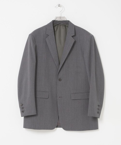 URBAN RESEARCH(アーバンリサーチ)の「semoh TAILORED JACKET(テーラードジャケット・メンズ・GREY/BLACK・2/3)」の3枚目の写真