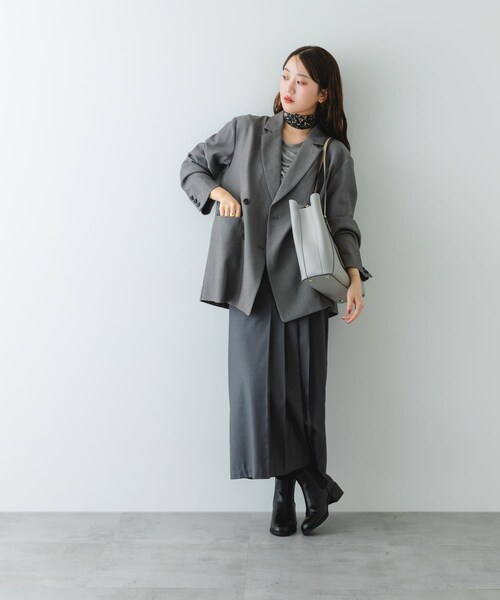 RODE SKO（ロデスコ）の「チャーム付A4トートバッグ（トートバッグ・レディース・BLACK/GRAY/IVORY/SAND BEIGE・one）」の22枚目の写真