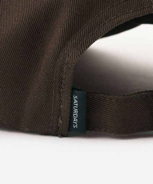 Saturdays NYC（サタデーズ ニューヨークシティ ）の「Slash Surf Cap（キャップ・レディース・ブラック/キナリ/ダークブラウン・F）」の10枚目の写真