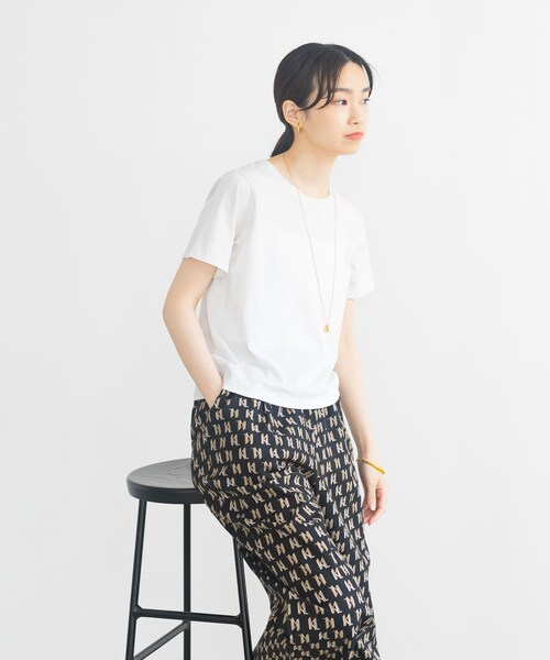 URBAN RESEARCH(アーバンリサーチ)の「『MADE IN JAPAN』NUANCE COLOR T-SHIRTS(Tシャツ/カットソー・レディース・STEEL/TOMATO/LEMON/BROWN・FREE)」の11枚目の写真