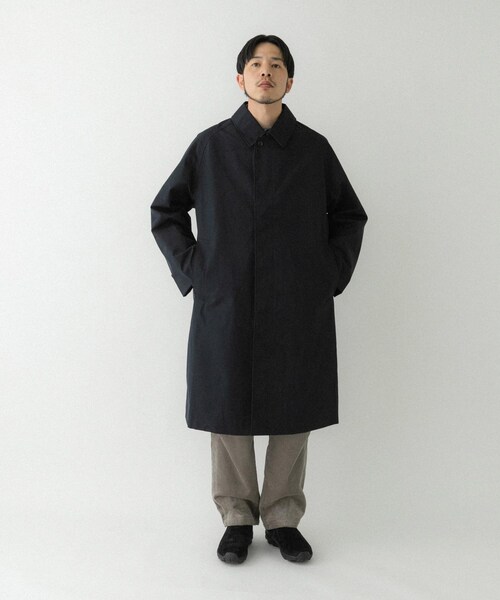 EKAL（エカル）の「nanamica　GORE-TEX Balmacaan Coat（ステンカラーコート・メンズ・N・S/M/L）」の5枚目の写真