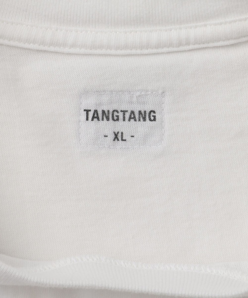 ADAM ET ROPE'（アダムエロペ）の「【TANGTANG for ADAM ET ROPE'】別注 HANDWRITING ABSTRACT（Tシャツ/カットソー・メンズ・ホワイト・L/XL）」の13枚目の写真
