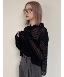 MURUA | マジョリカプリーツショートシャツ(シャツ/ブラウス)