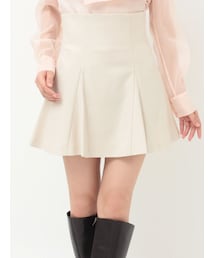 MERCURYDUO | 【セットアップ着用可】バックZIPミニスカパン(その他パンツ)