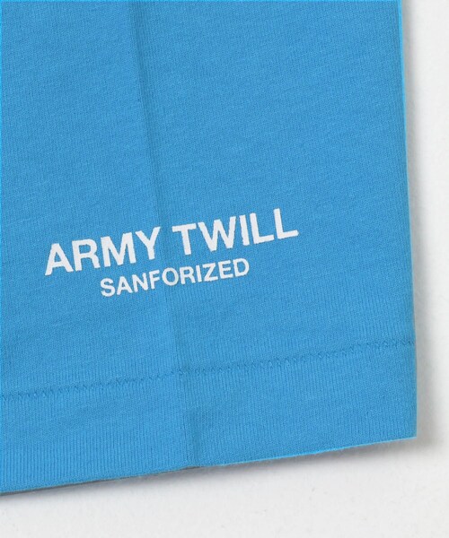 URBAN RESEARCH Sonny Label（アーバンリサーチサニーレーベル）の「ARMY TWILL　PRINT HSTEE ARMY（Tシャツ/カットソー・メンズ・BLACK/WHITE/BLUE/YELLOW・M/L）」の21枚目の写真