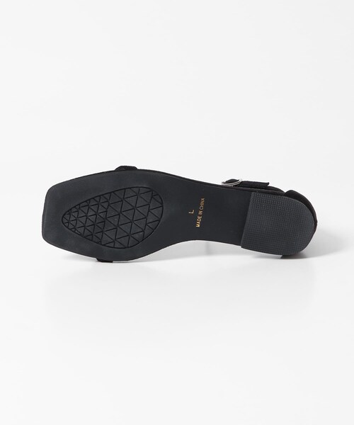 URBAN RESEARCH Sonny Label（アーバンリサーチサニーレーベル）の「フェイクスウェードサンダル（サンダル・レディース・ブラック/トープ/ピンク・S/M/L）」の9枚目の写真