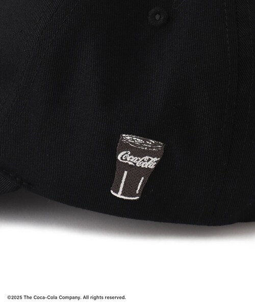 VIS(ビス)の「【Coca-Cola】VIS別注エンブロイダリーキャップ(キャップ・レディース・ブラック/ワイン・F)」の18枚目の写真