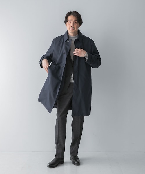 URBAN RESEARCH DOORS(アーバンリサーチドアーズ)の「LIFE STYLE TAILOR 3WAYコンフォータブルコート(ダウンジャケット/コート・メンズ・BLACK/NAVY・M/L)」の8枚目の写真