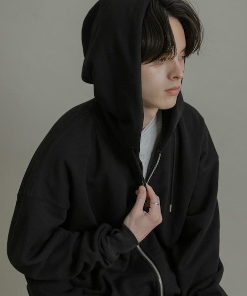SENSE OF PLACE by URBAN RESEARCH（センスオブプレイスバイアーバンリサーチ）の「『ユニセックス』Wジップパーカー（パーカー・メンズ・IVORY/BLACK/GRAY/RED・M/L）」の16枚目の写真