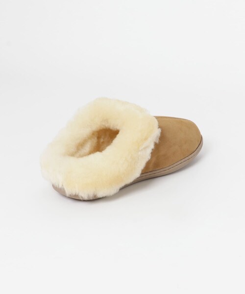 URBAN RESEARCH Sonny Label（アーバンリサーチサニーレーベル）の「MINNETONKA　SHEEPSKIN MULE（スリッポン・レディース・Gray/G Tan・6/7/8）」の10枚目の写真