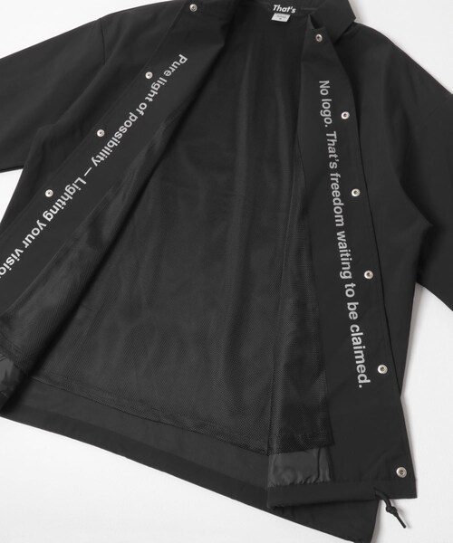 THE GOODLAND MARKET（ザグッドランドマーケット）の「That’s　The BLOUSON BLANK（ブルゾン・メンズ・BK×SL/NV×OR・M/L）」の17枚目の写真