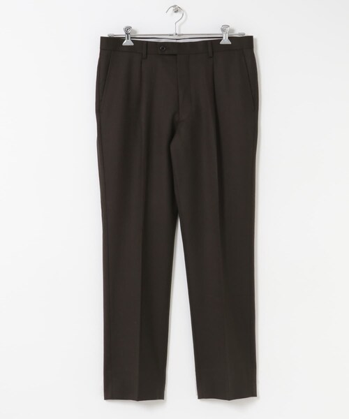 URBAN RESEARCH DOORS（アーバンリサーチドアーズ）の「LIFE STYLE TAILOR　フラノパンツ（スラックス・メンズ・GRAY-CH/BROWN・44/46/48/50）」の22枚目の写真