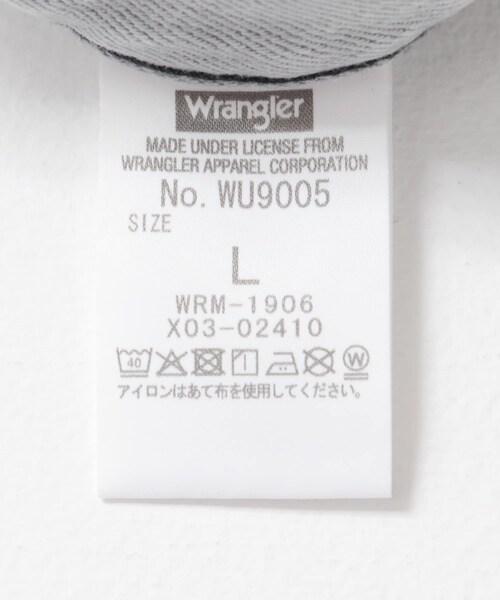 URBAN RESEARCH Sonny Label（アーバンリサーチサニーレーベル）の「Wrangler　WREMAKE WIDE（デニムパンツ・メンズ・BK USED/BL USED・M/L）」の16枚目の写真