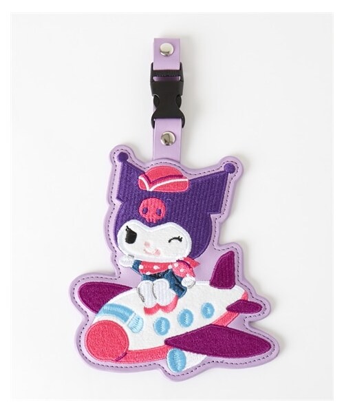 nissen（ニッセン）の「サンリオキャラクターズ　ワッペンネームタグ（ファッション雑貨・メンズ・レッド(ハローキティ)/サックス(シナモロール)/パープル(クロミ)・Y）」の2枚目の写真
