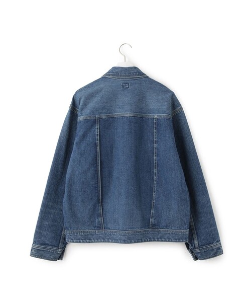 ADAM ET ROPE'(アダムエロペ)の「【Lee for ADAM ET ROPE'】別注 デニムジャケット(デニムジャケット・レディース・ネイビー/ブルー・F)」の20枚目の写真