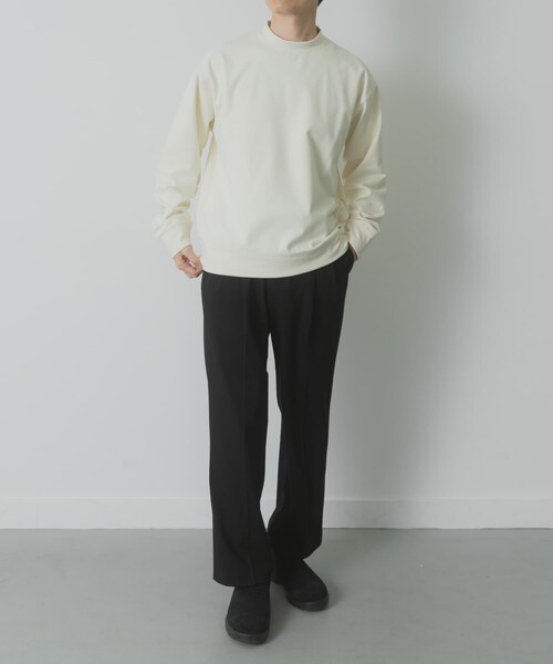 ITEMS URBANRESEARCH（アイテムズ アーバンリサーチ）の「360°stretch起毛トップス（スウェット・メンズ・OFF/BRN/BLK・M/L）」の11枚目の写真