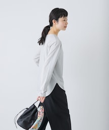 かぐれ | シフォン天竺カットソー(Tシャツ/カットソー)