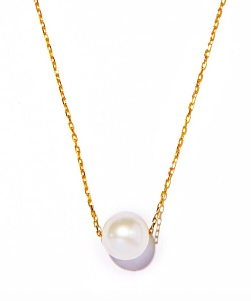 ROPE'（ロペ）の「【WEB限定】【les bonbon (ル ボンボン)】pearl chain necklace（ネックレス・レディース・ゴールド・F）」の15枚目の写真
