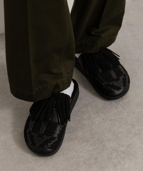 THE GOODLAND MARKET（ザグッドランドマーケット）の「malibu sandals　THUNDERBIRD THATCH MULE M（サンダル・メンズ・BEIGE/BLACK・8/9/10）」の4枚目の写真