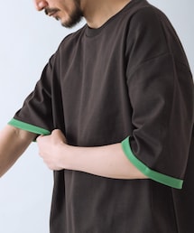 ITEMS URBANRESEARCH | 『接触冷感/吸水速乾/UVカット』多機能 Wフェイス クルーネック Tシャツ(Tシャツ/カットソー)