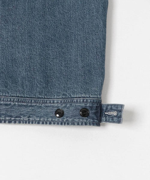 URBAN RESEARCH（アーバンリサーチ）の「new basic 10oz DENIM WORK JACKET（デニムジャケット・メンズ・INDIGO/BLACK・M/L）」の21枚目の写真