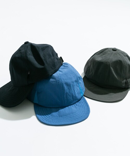 EKAL（エカル）の「『UR TECH』ナイロンタッサーキャップ（キャップ・メンズ・レイクブルー/ネイビー/グラファイト・one）」の19枚目の写真