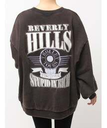 GYDA | BEVERLY HILLS ドルマンスウェットトップス(スウェット)