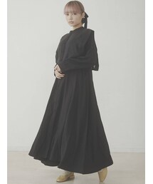 merry jenny | シアースクエアカラーワンピース(ワンピース)